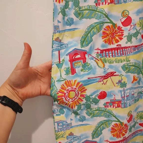 Smith & Quinn Custom Katherine Golf Sleeveless Dress Venice Beach Tropic… - Picture 8 of 11